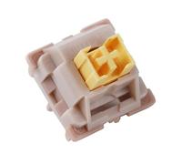 SXFSFEF SMD RGB 5 pin Silent Peach Lemon MX Switch OTM For GK61 GK64 MX Mechanical keyboard (Color : Peach 68 pcs)