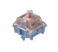 SXFSFEF SMD RGB DIY Mechanical Keyboard 5-Pin Clicky Dual-rail Click Pre-lubed 60g Melodic Switches (Color : 30 pcs)