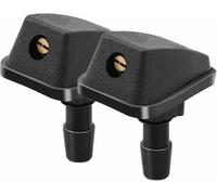 SXHLKJMF 2PCS Car Front Windshield Washer Jet Wiper Nozzles Replacement for Peugeot 206 207 208 307 308 407 508 2008 3008