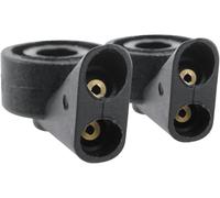 SXHLKJMF 2pcs Car Front Windshield Wiper Washer Nozzles for Audi A4 2001-2015