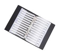 Sxhlseller 0805 SMD Capacitor Kit, Multilayer Inductors Sample Book with 60 Types of Inductors, Customizable Pages, Capacitors Assortment Folder for Consumer Electronics, Industrial Power