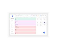 Sxhlseller 10.1 Inch Smart Digital Calendar, Family Organizer with Interactive HD Touchscreen for Home Schedules, Meal Planner, Chore Chart and Photo Frame (GB Plug)