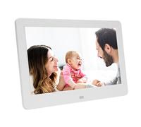 Sxhlseller 10 Inch Digital Photo Frame with Remote Control - Full HD 1080P IPS Touch Screen, Wall Mountable, Wireless Remote Transfer,Fits for Grandparents (#2)