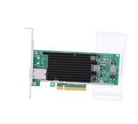 Sxhlseller 10Gb PCIE Network Card with Reliable Performance for Data Centers Support X540-T1 Chip RJ45 PCI Express 2.0 X8 Ethernet Adapter 1GbE 10GbE,1 X Network Card Bracket,0-55°C