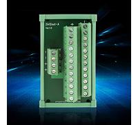 Sxhlseller 12 Position DIN Rail Power Distribution Board Module | Screw Terminal Block Module, Industrial Automation, Compact PCB Carrier, 35mm Rail Mount