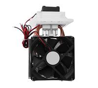 Sxhlseller 12V Semiconductor Refrigeration Thermoelectric Peltier Air Cooler, 72W Peltier Cooler Module for Small Space Cooling Dehumidification, Quick Cooling Solid State System
