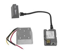 Sxhlseller 150W Gigabit PoE Injector Reliable Power Supply for V2 Dish Internet Kit to Routers, ABS Aluminum Alloy Material