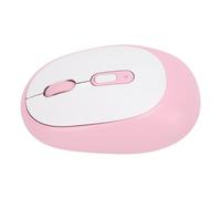 Sxhlseller 2.4G Wireless Mouse for Small to Medium Sized Hands, Portable 800 1600 2400 DPI USB Optical Mouse with Nano Receiver, Compatible with Chromebook, XP, OS X 10.4 or Later (Pink)