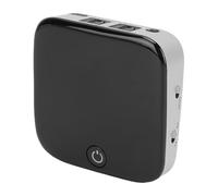 Sxhlseller 2 in 1 Bluetooth 5.0 Transmitter, Airplane Wireless Adapter with 3.5MM AUX Jack, 2 Headphone Sharing, Bluetooth Adapter for TVs, Projectors, Computers, Cars