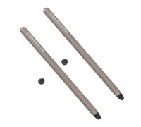 Sxhlseller 2PCS Stylus Pens for Fire Max 11 HD 10 and Tab A9 A8 A7 A7 Lite - Aluminum Alloy Touchscreen Pens with Soft Tips, No Battery Needed, for Android Tablets (Gray)