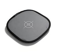 Sxhlseller 30CM Gray Card Focus Board for Photography, Double Sided Foldable Exposure Reflector with White Balance Surface and Carry Pouch, PU Leather Light Meter Reference Tool