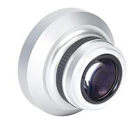 Sxhlseller 37mm 0.25X Super Fisheye Lens with Detachable 12.5X Macro, Silver Wide Angle Adapter for Cameras with 37mm Filter Threads for Creative Photography