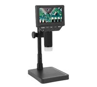 Sxhlseller 4.3 Inch Digital Microscope, 1000X Magnification Soldering Microscope with 6 LED Lights, Digital Microscopes Magnifier for Electronics Repair, Jewelry Inspection