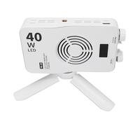 Sxhlseller 40W RGB Video Fill Light 3000-7000K Adjustable | Compact Portable LED Panel with Stepless 0-100 Brightness, CRI 95+, Intelligent Cooling for Outdoor Photography, Portraits, Food