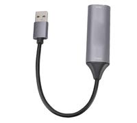 Sxhlseller 4K Video Card HD Multimedia Interface to USB 3.0, Supports 4K 30Hz Input and 1080P 60Hz Output for Gaming Live Streaming, Compatible with OBS VLC Amcap, Aluminum Alloy