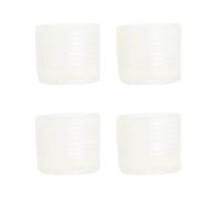 Sxhlseller 4Pcs Sewing Machine Plastic Cushion Feet Pads for Singer HD 4452 4432 4423 Models, Non Slip Bed Vibration Reduction Device for Household Machine Stability