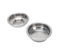 Sxhlseller 58mm Stainless Steel 18g Pressurized Filter Basket for Rich Coffee Flavor, Compatible with Coffee Machines, 2Pcs