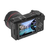Sxhlseller 5K Digital Camera, 64MP Autofocus WDR Stabilization Vlogging Camera, 3.2 Inch Flip Touchscreen Compact Camera with 12X Optical Zoom