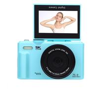 Sxhlseller 5MP Digital Camera for Photography, 75MP HD Selfie Camera with 180 Degree Flip Screen & 18X Zooming, 64G WiFi Travel Cameras for YouTube Vlogging & Content Creation