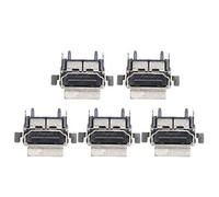 Sxhlseller 5Pcs Game Console Socket HDMI Socket 1080P Game Console HDMI Socket Port Interface Connector Replacement for Xbox One S