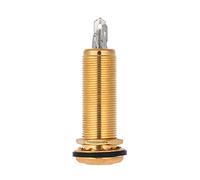 Sxhlseller 6.35mm 1/4 Inch End Pin Jack Socket Plug for Guitarists High Sensitivity Gun Color (Sxhlseller8m95wrncqp-I2614G)