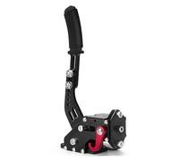 Sxhlseller 64 Bit USB PC Handbrake, 2 in 1 Sim Racing Game Handbrake, Professional Gaming Peripherals PC Handbrake Non Contact Plus Hall Sensor for Logi G920, Game Switch (Black)
