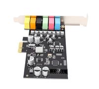 Sxhlseller 7.1 Channel Internal Sound Card, PCIe Low Profile | High fidelity sound, easy to install, compatible with various OS