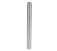 Sxhlseller 8 Inch Shower Head Extension Arm in Brushed, Stainless Steel Pipe Extender for Rain Shower Heads to Lower or Move Away from Wall, Easy Install (Ni Brushed)