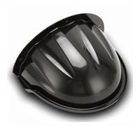 Sxhlseller ABS Plastic Sun Rain Shade Outdoor Security Camera, Universal Sun Rain Shade Camera Cover Shield with Unnoticeable Cable Design, Ring Cameras Cover for Outdoor Camera (Black)