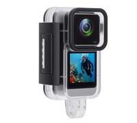 Sxhlseller Action Camera, 4K 20MP HD Water Proof Camera with 1.3 Inch Touch Screen and 32G, Wide Angle, Anti Shake Sports with Snap On Magnetic Back Clamps Cycling Mount Card Reader