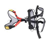 Sxhlseller Adjustable Full Body Safety Harness Strong Load Bearing Fall Protection for High Altitude Work Mountaineering, Polyester Aluminum for Rock Climbing