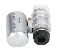 Sxhlseller Adjustable Magnifier Microscope for Jewelry and Coin Observation - Lightweight Mini Pocket Microscope