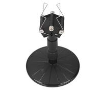 Sxhlseller Adjustable Spray Work Painting Stand ABS Enhanced Stability Turn Table for Model Painting, with Clamp for Cars/Tanks/Planes, 1 X Base/1 X Rod