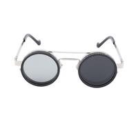 Sxhlseller Adjustable Tinted Polarized Sunglasses with ND Filter Lenses for Outdoor Use, Round 1-9 Gears Sunglasses for Driving Fishing, PC and Metal Material