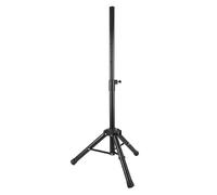 Sxhlseller Adjustable Triangle Speaker Stand Heavy Duty Tripod for Studio Stage, Portable Lightweight Metal Speaker Mobile Stand with Non-Slip Rubber Feet, Height Expansion 62-120cm