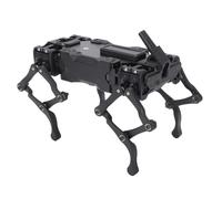 Sxhlseller AI Quadruped Robot Dog, Advanced 12 DOF Servo Structure with Real Time Feedback, for Desktop Use with and RasPi 4B 5 Support