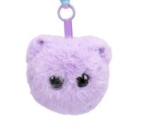 Sxhlseller AI Smart Cat Plush, Interactive Talking Companion with Multilingual Chat, Adaptive Role Play, Voice Cloning App, Emotional Learning AI Robot (Purple)