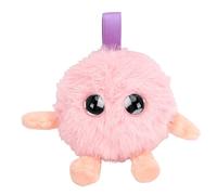 Sxhlseller AI Smart Stuffed Animal, Educational Interactive AI Plush Toy with Emotional Eyes for Academic Tutoring, Storytelling, Bilingual Learning Companion for Kids (Pink)