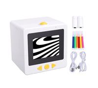 Sxhlseller AI Sticker Printer, Voice Controlled Sticker Maker Machine with 2.4 Inch Screen, Portable Thermal Inkless Stickers Printer 203 DPI, Make Your Own Stickers (White)