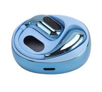 Sxhlseller AI Wireless Stereo Translator Earbuds, Bluetooth 5.4, 144 Language Online Translation, APP for Music & Call, ANC, 5H Playtime, Ear Hook (Blue)