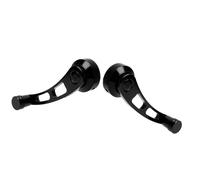 Sxhlseller Alloy Window Handle Crank for Classic Cars, 2pcs (Black)