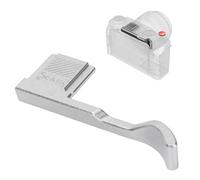 Sxhlseller Aluminum Alloy Thumb Grip for X-M5 Camera, Ergonomic Hot Shoe Mount Hand Grip for a Secure Hold, Includes Bonus Shutter Release Button (Silver)