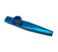Sxhlseller Aluminum Kazoo Musical Instrument, Easy-Playing Hum Instrument for Beginners Portable Friends Family and Classmates Blue 4.7 X 1 X 0.8 Inch