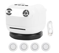 Sxhlseller Automatic Card Dealer, 360°/180° Rotating Cards Dealing Machine with 4 Calling Devices for 1-8 Players, Rechargeable Quiet Playing Card Dealing Machine for Family Party Games