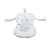 Sxhlseller Baby Bath Support Cushion with Dinosaur Pattern, Reclining Infant Bath Mat for Newborns and Toddlers, Breathable Floating Seat for Secure Bathing Time (Star Pattern)