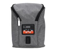 Sxhlseller Baby Bottle Warmer Bag with Adjustable Temperature Control, Portable USB Milk Heating Sleeve for Car Travel and Outdoor Use, Gray Oxford Cloth Design (Grey)