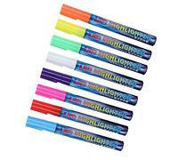 Sxhlseller Beekeeper Marking Pens, 8 Pcs Plastic Paint Markers for Queen Bee Identification with White Yellow Red Green Blue Purple Pink and Orange Color Variety