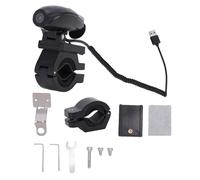 Sxhlseller Bike Action Camera, Water Proof WiFi USB Handlebar Mount Bike Camera, Anti Shake Loop Recorder for Motorcycle Outdoor Cycling