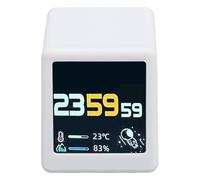 Sxhlseller Bitcoin Stock Ticker Monitor Display Time Weather, Stock Crypto Ticker Display WiFi Digital Clock Weather, Temperature, Picture Playback, Easy Touch Manipulation