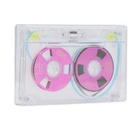 Sxhlseller Blank Tapes, Cassette Tape 46 Minutes Recording for Music Recording (Purple)